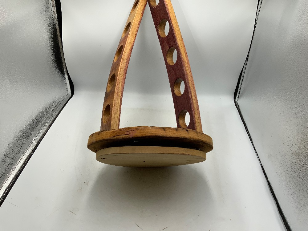 Wood Lazy Susan K-cup Holder