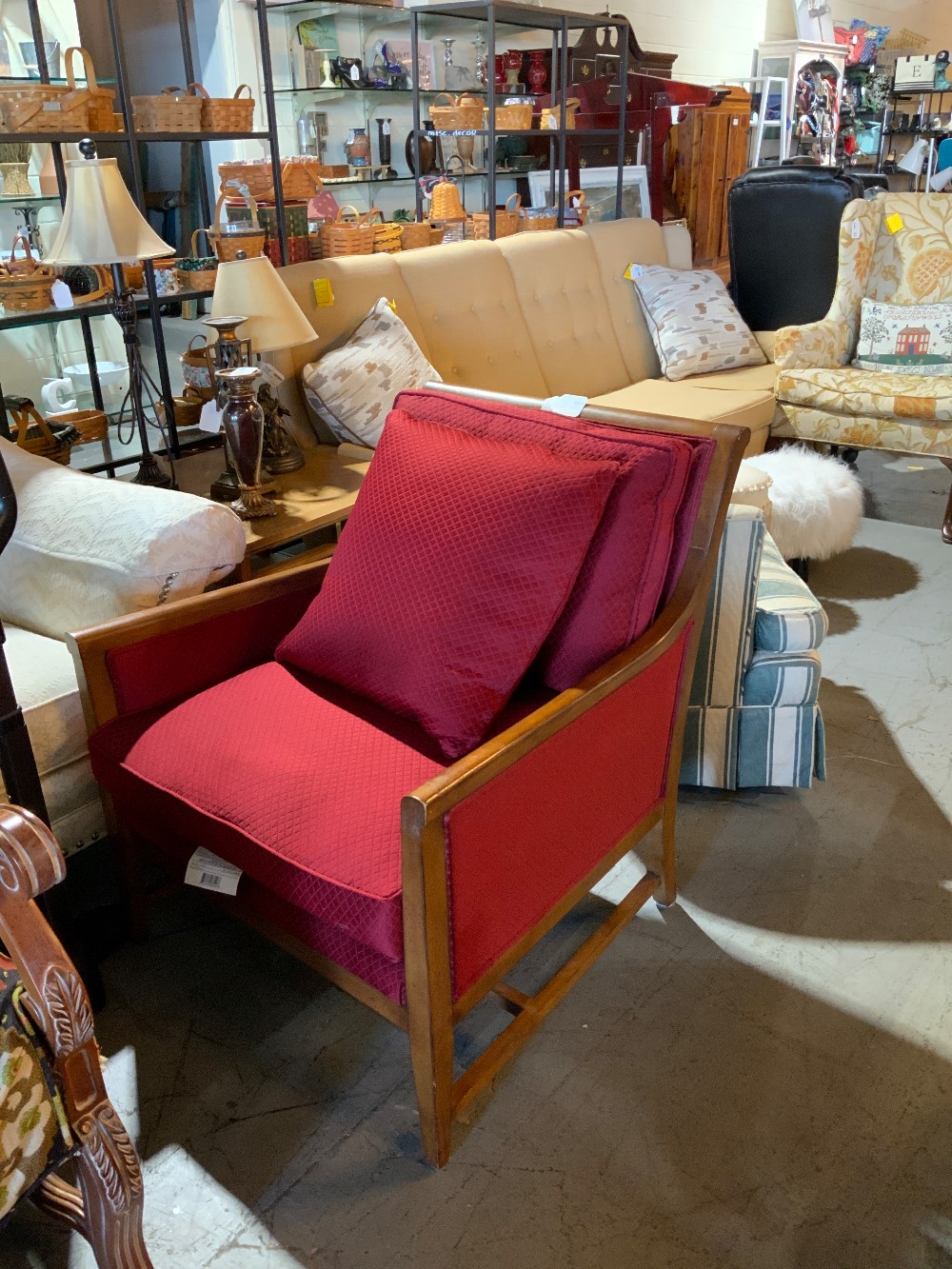 Acquisitions Henredon Red Chair