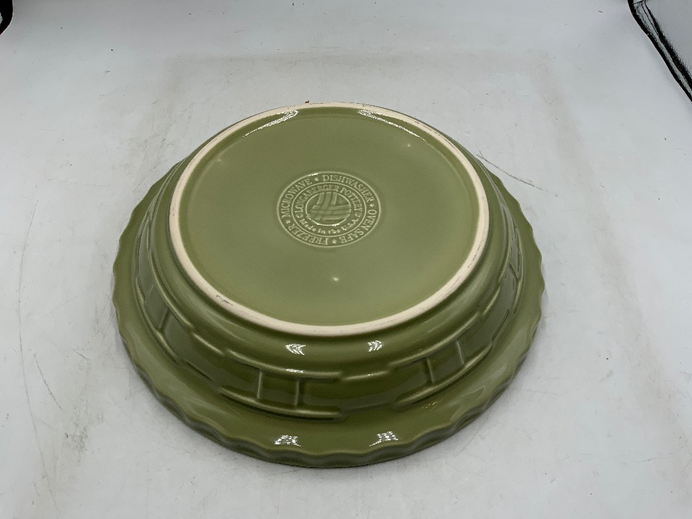 Longaberger Pie Plate