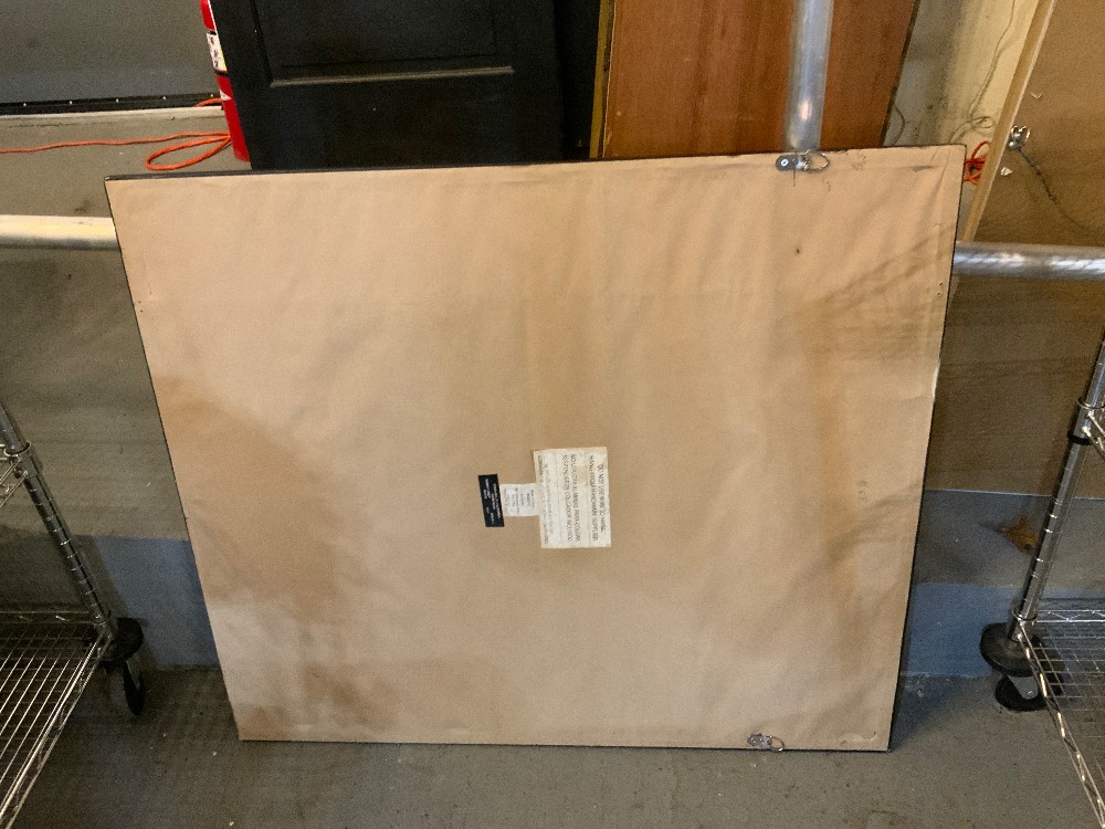 Large Wood Framed Mirror