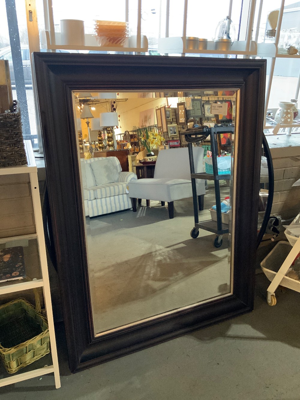 large Framed Mirror