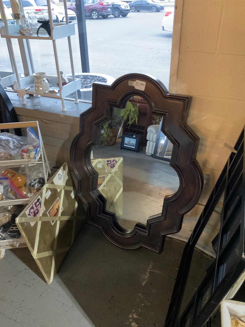 Large Framed Mirror