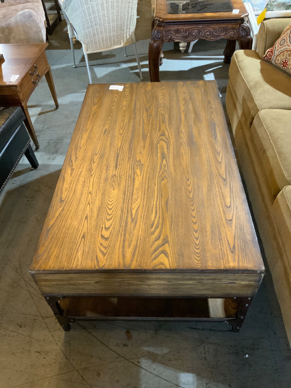 Rustic Wood Coffee Table