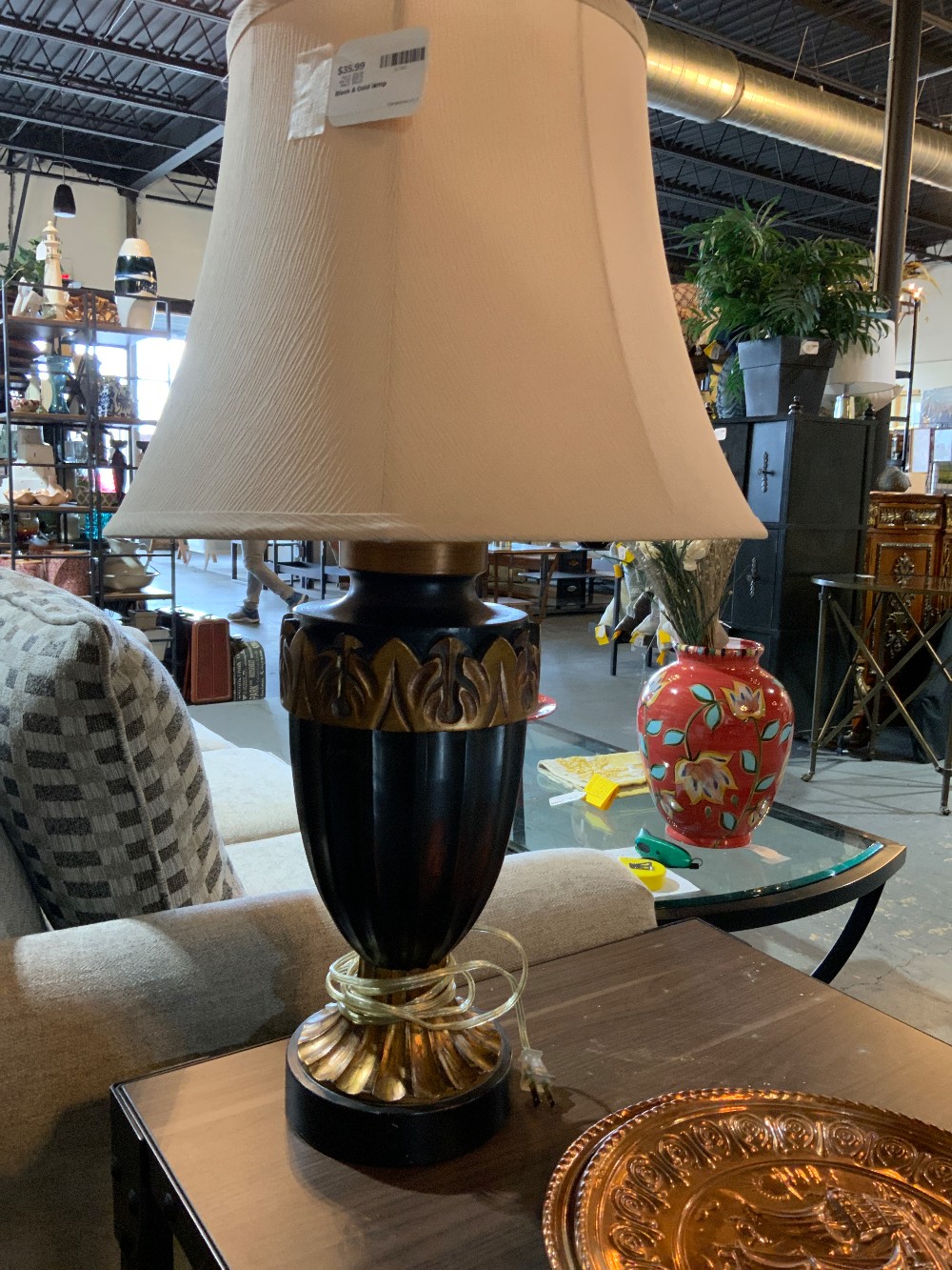 Black & Gold lamp