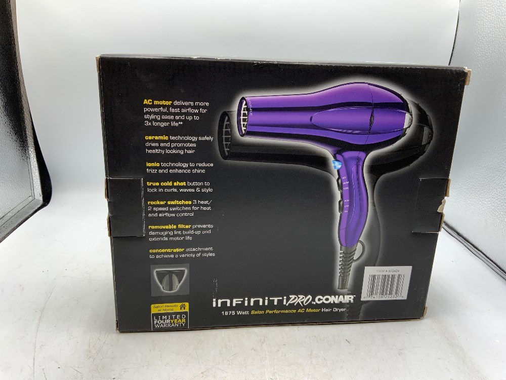 New Conair Infiniti Pro Hairdryer