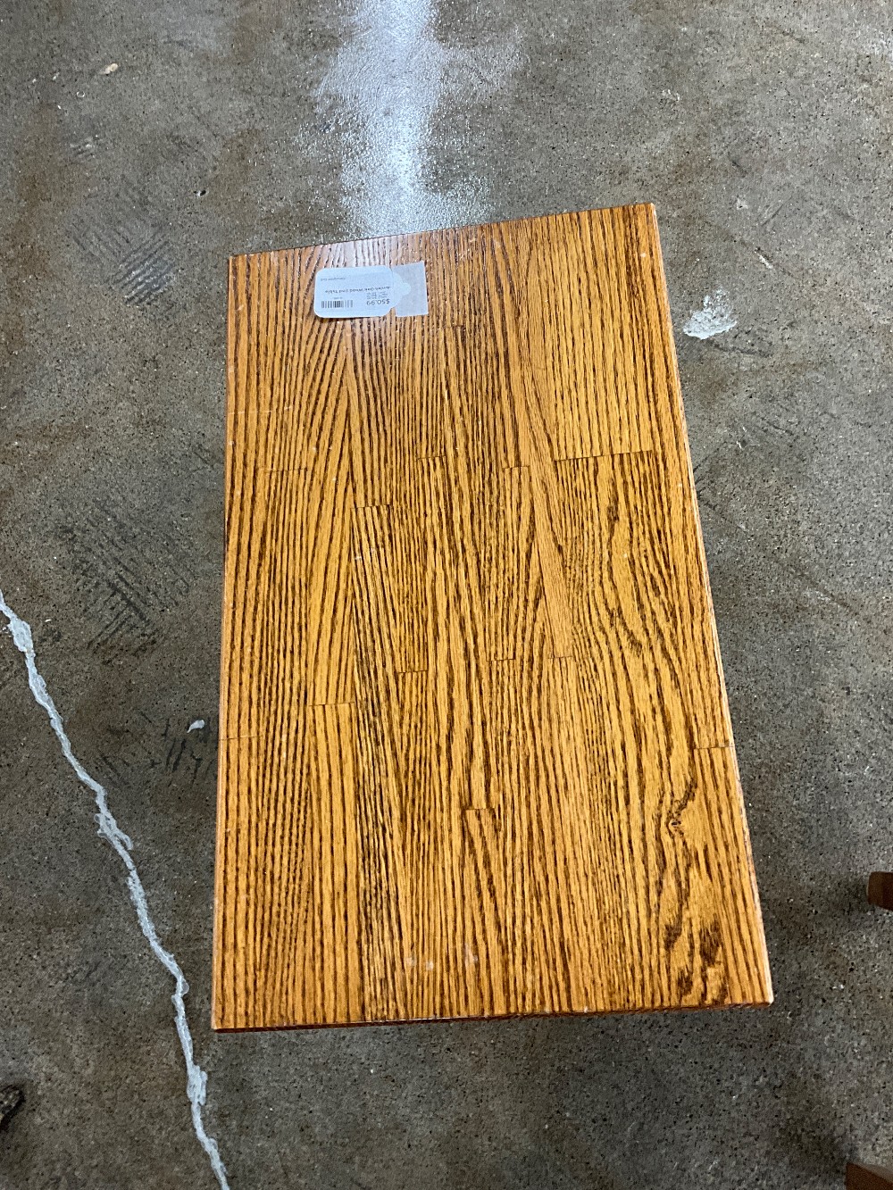 Amish Oak Wood End Table