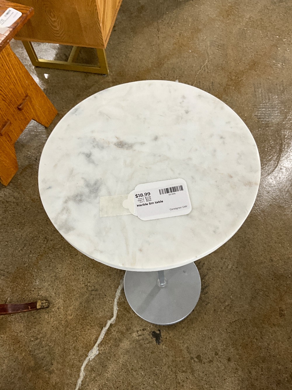 Marble Sm table