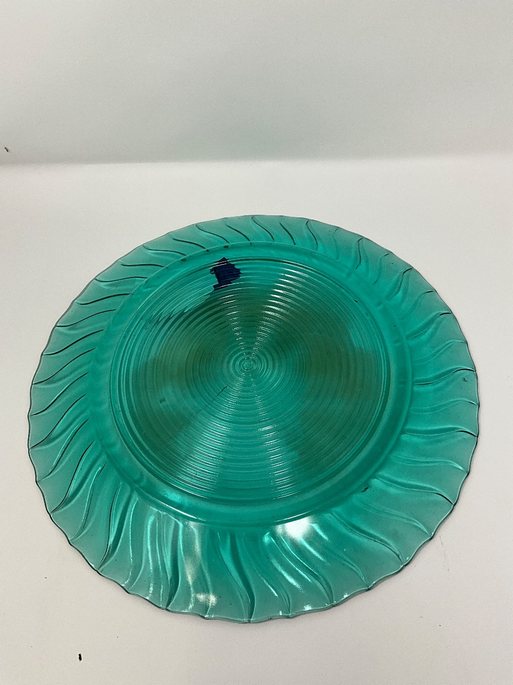 Jeannette Ultramarine Swirl Plate