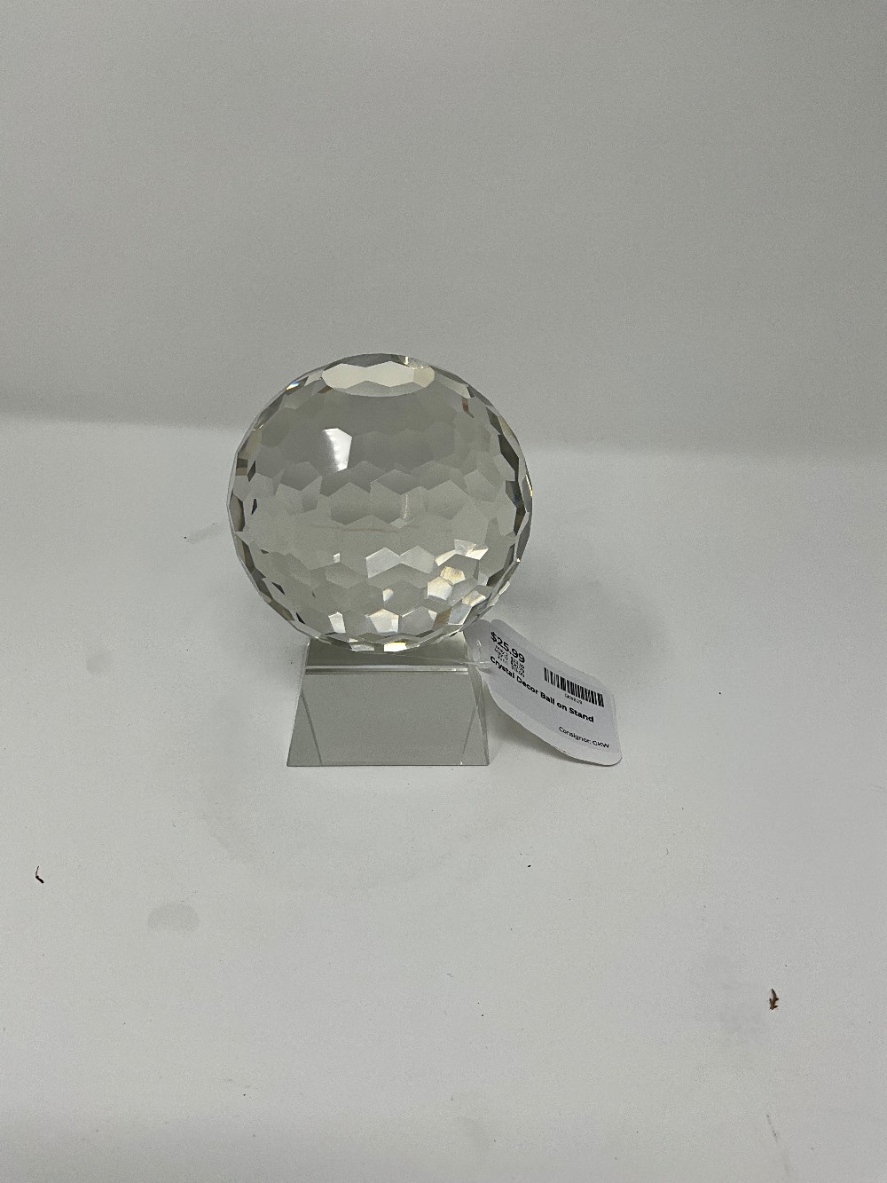 Crystal Decor Ball on Stand