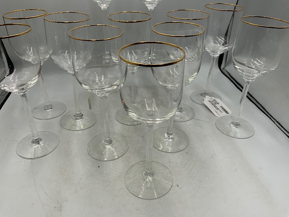 Lenox Mckinley with Gold Wine Glass Set of 12
