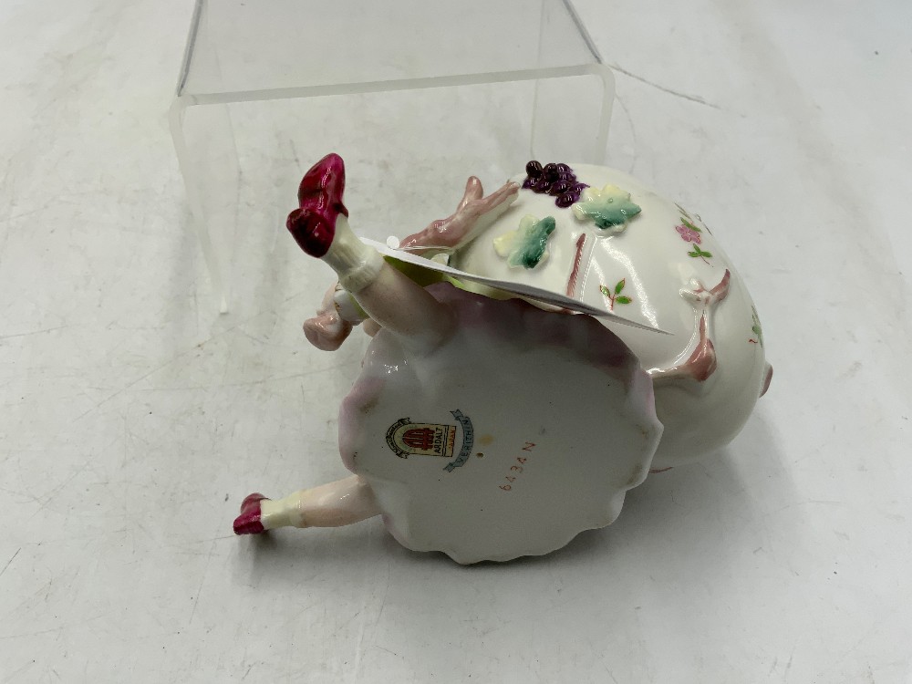 Vtg Lenwile Ardalt Cracked Egg Figurine