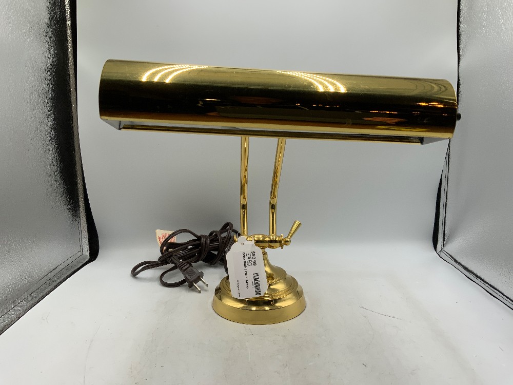 Brass Desk / Piano Lamp