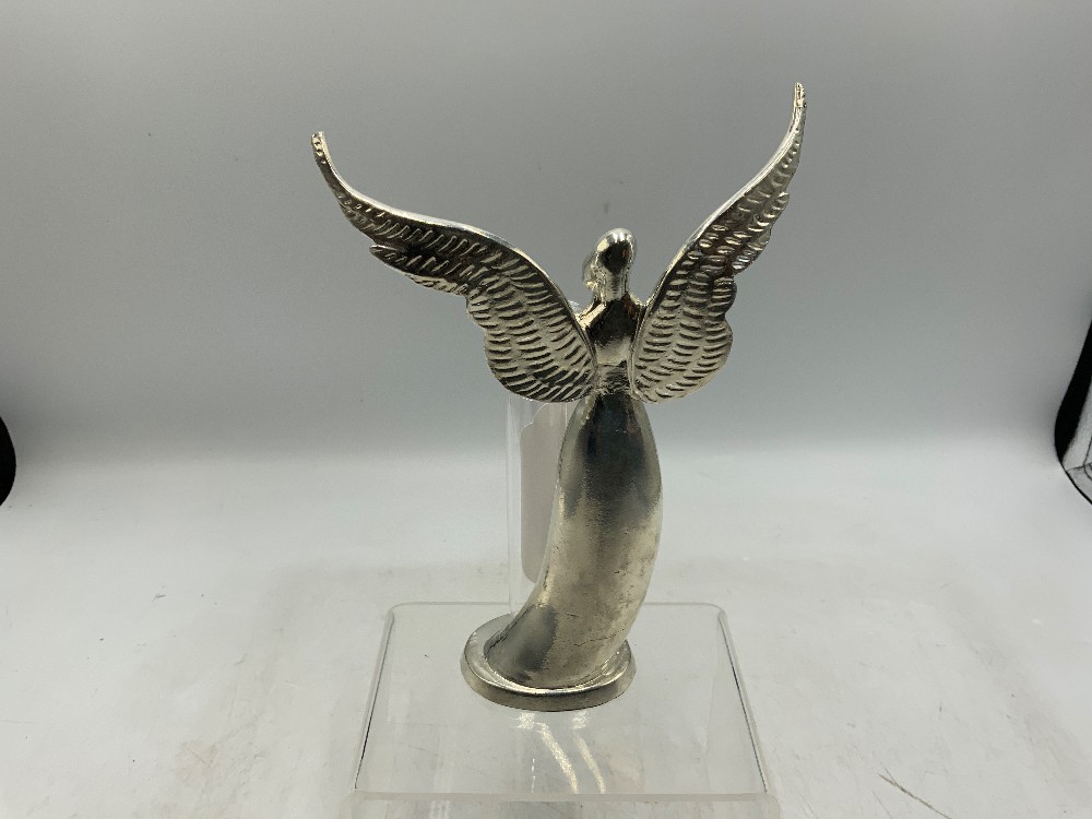 Silver Angel Bud Vase