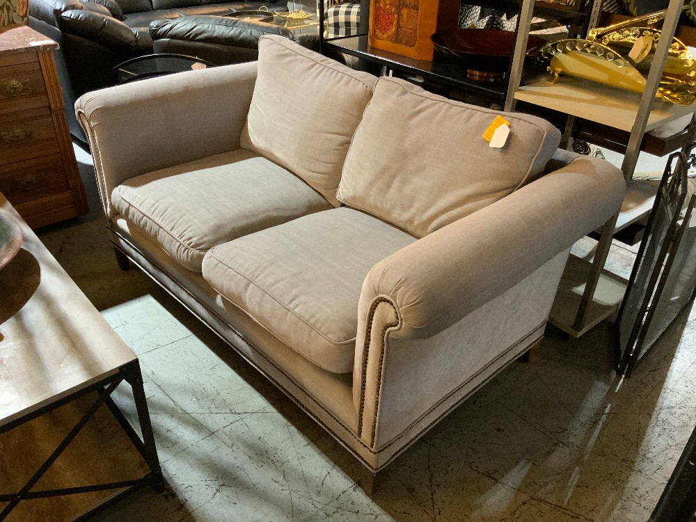 Gray Loveseat