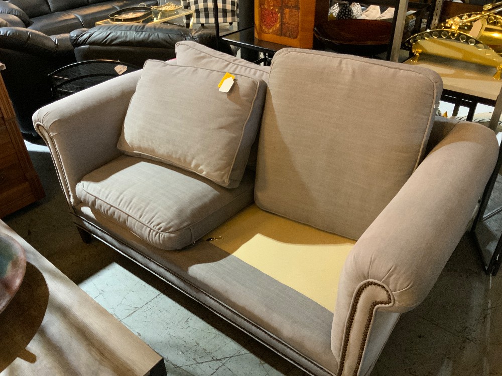 Gray Loveseat