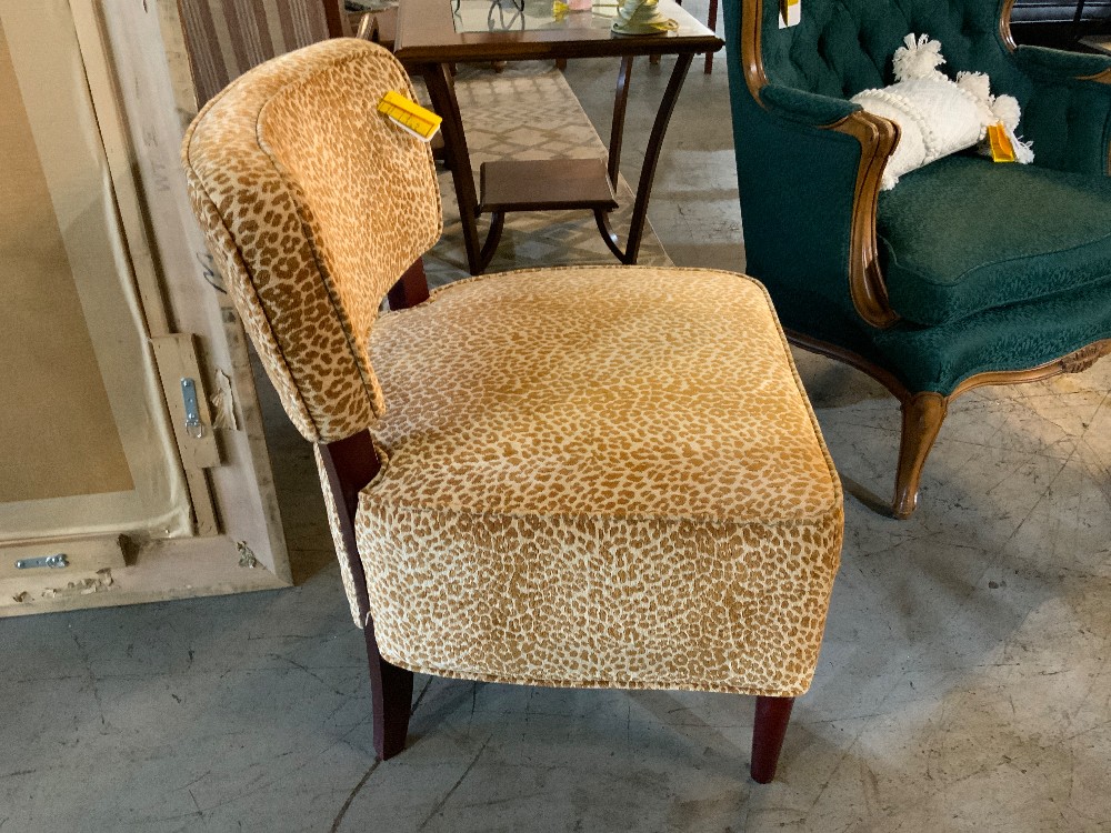 Cheetah Print Chair