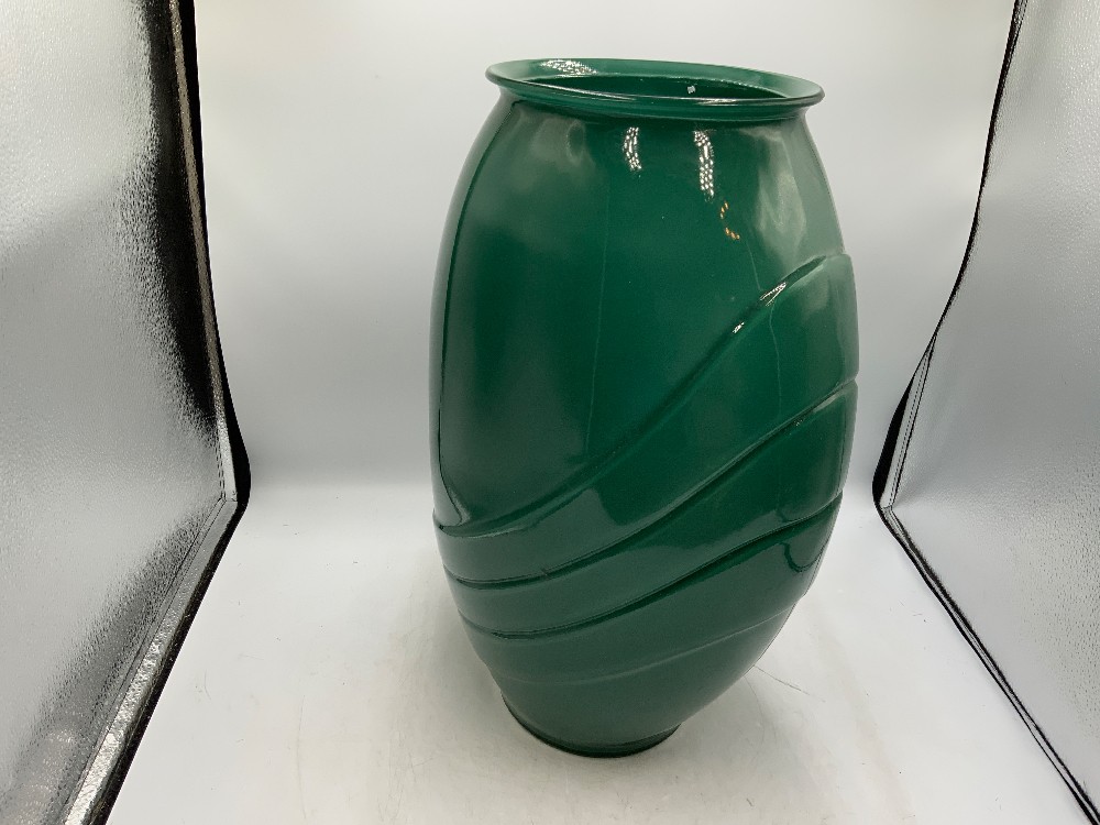 Large Green Vase