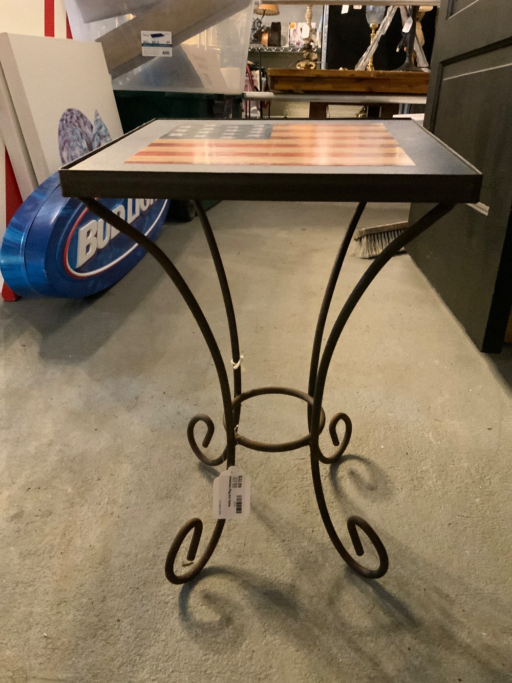 American Flag Sm Table