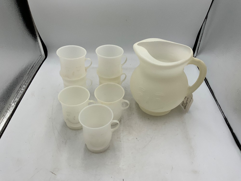 Vintage 7 Pack Kool-Aid Pitcher Cup Set