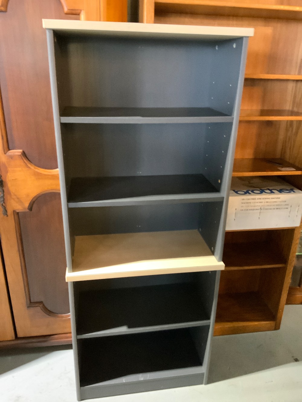 Charcoal Bookshelf