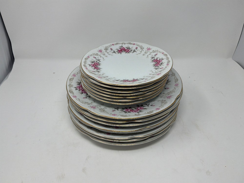Cascade Fine China Service for 6 Plus Extras