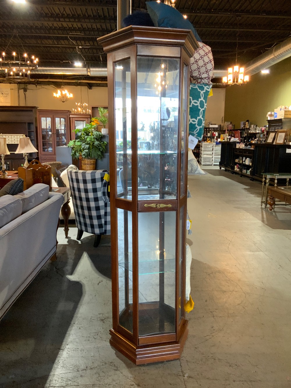 Glass Curio Cabinet