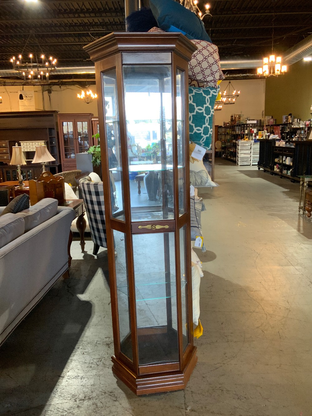 Glass Curio Cabinet