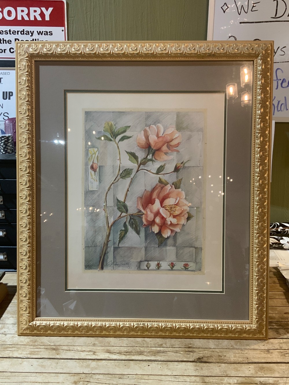 Floral Framed Art