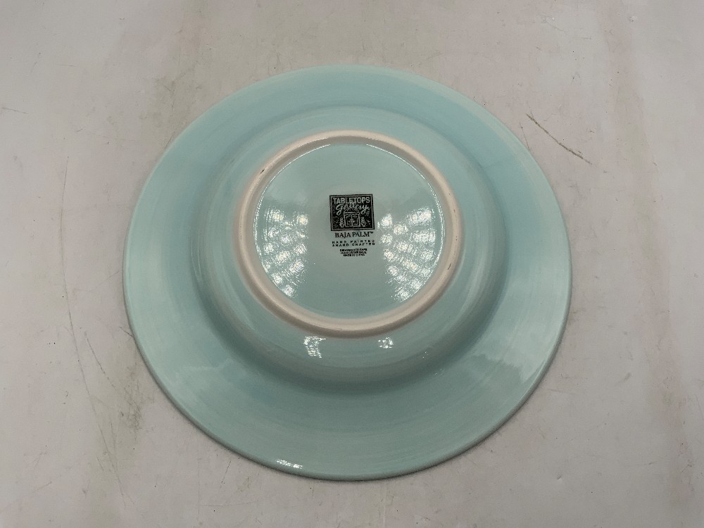 Bajapalm Set of 8 Dinner Plates