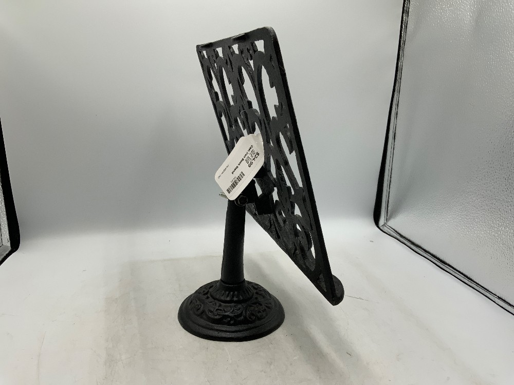 Cast Iron Book Stand