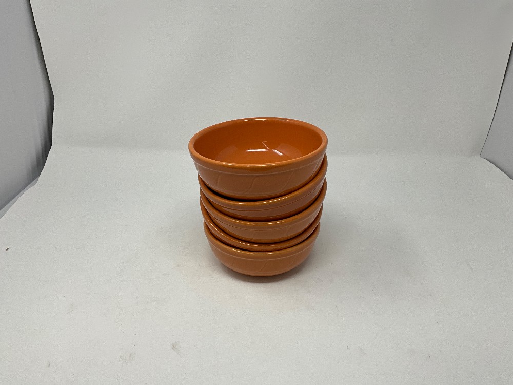 Crestware 24pc Orange Dish Set