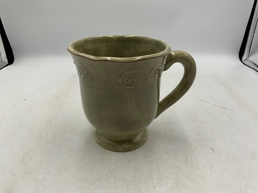 Green Baroque Dish Set for 4