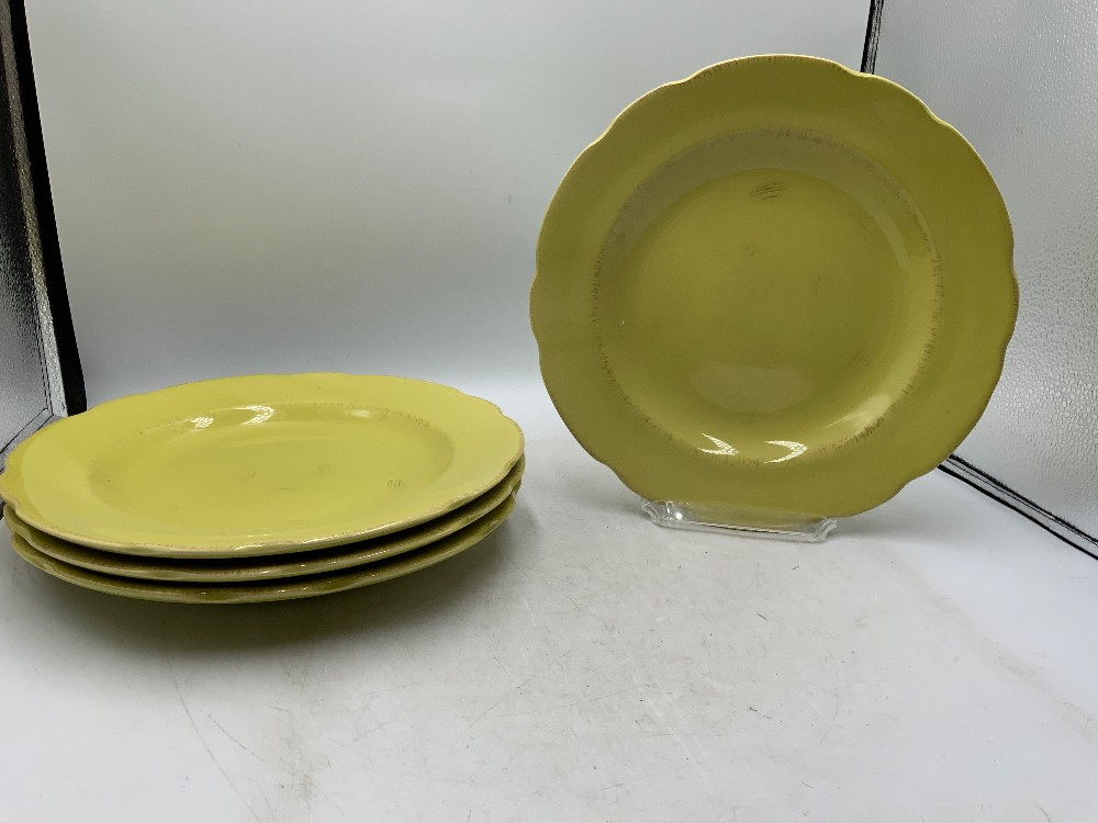 Green Ballard Design Dish Set for 4