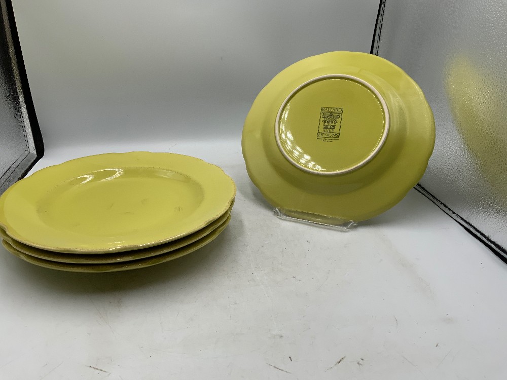 Green Ballard Design Dish Set for 4