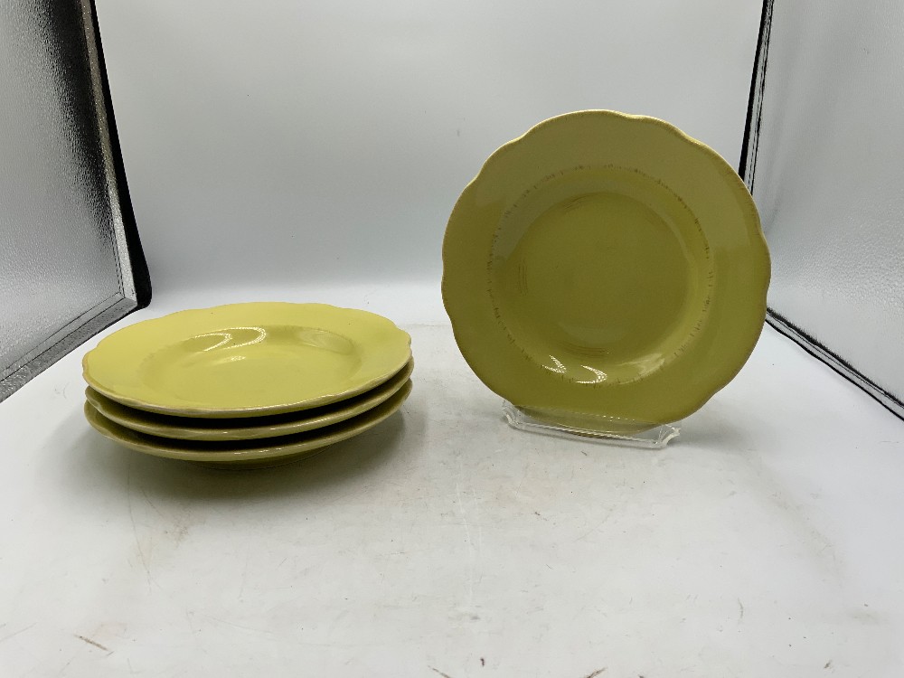 Green Ballard Design Dish Set for 4