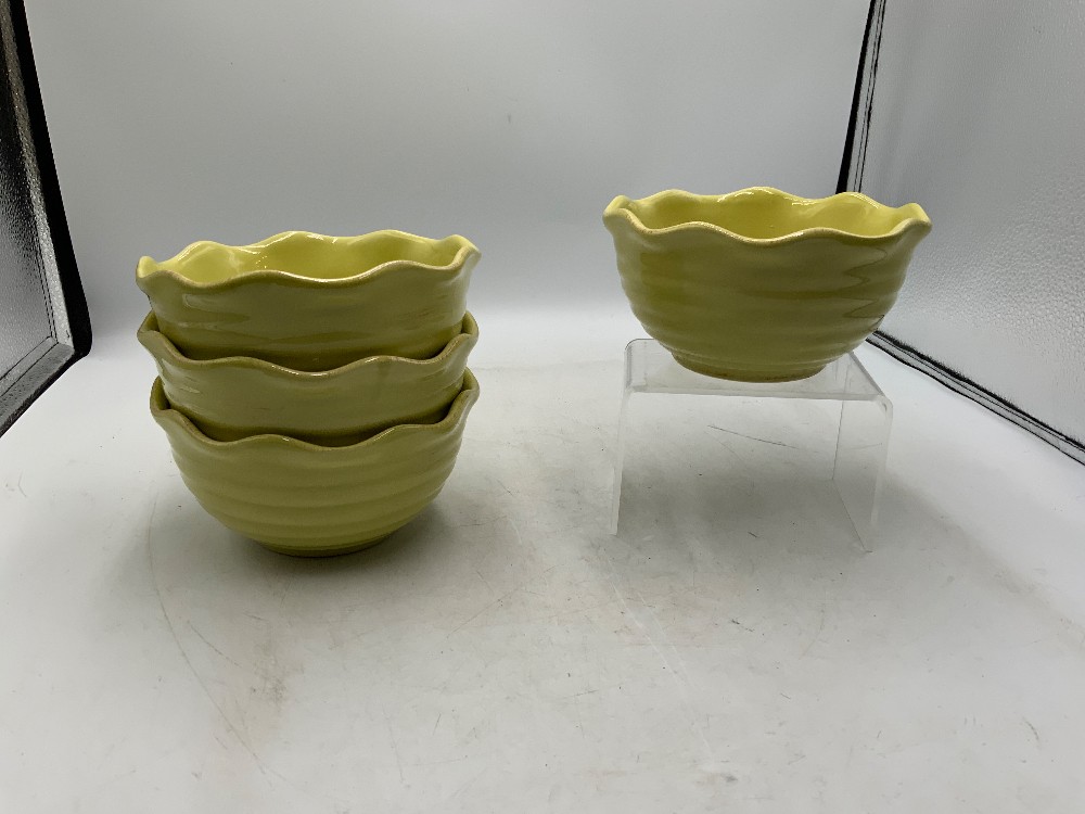 Green Ballard Design Dish Set for 4