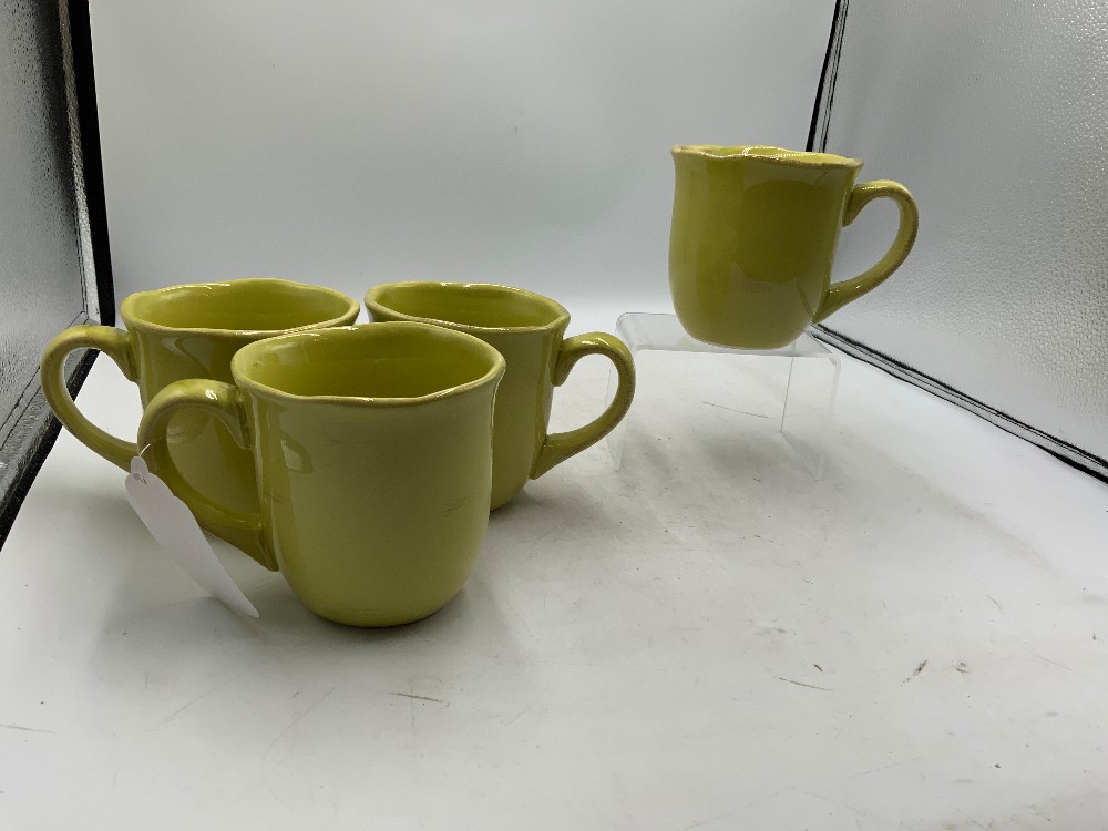 Green Ballard Design Dish Set for 4