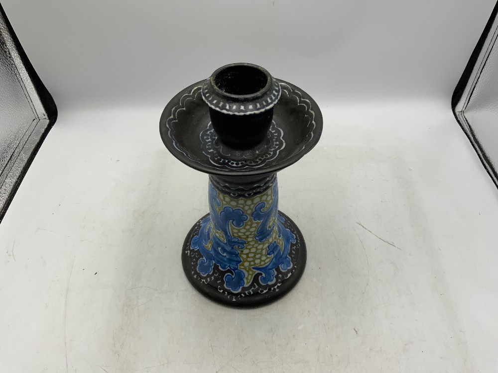 Karta Clouda Blue / Black Candle Holder