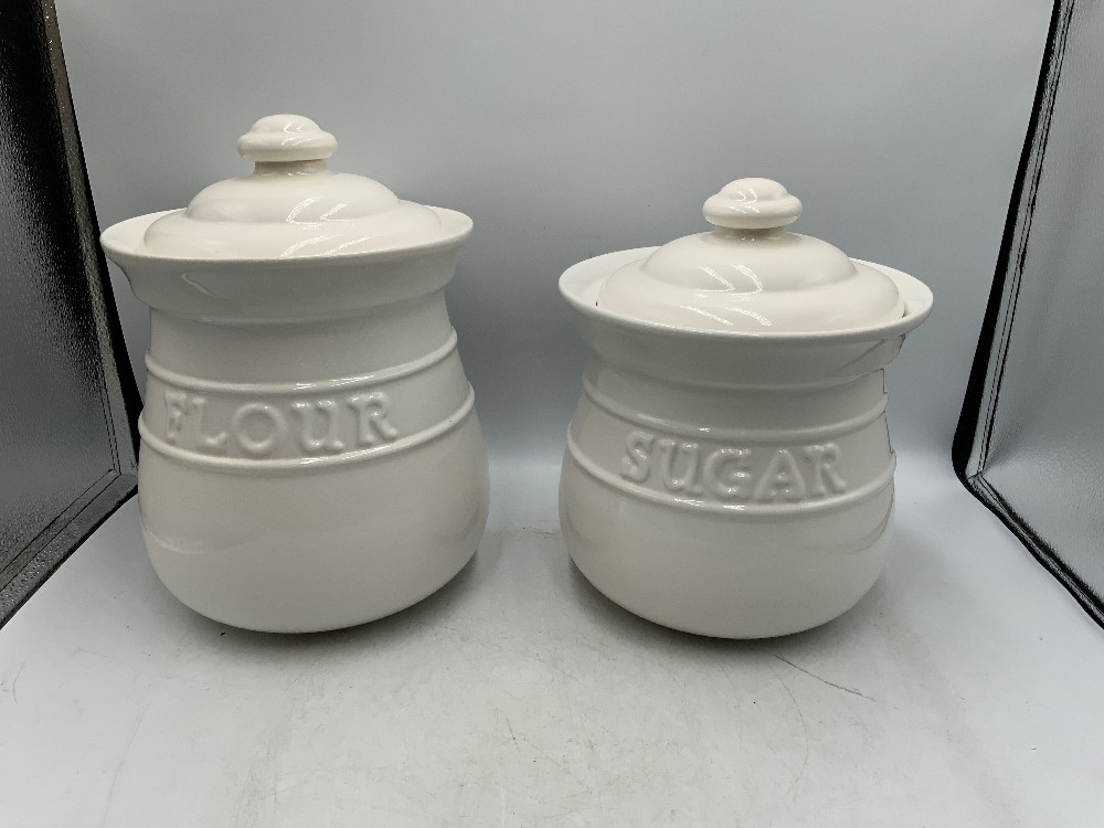 Pfaltzgraff Set of 3 Canisters