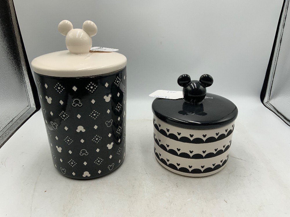 Set of 3 Mickey Canisters
