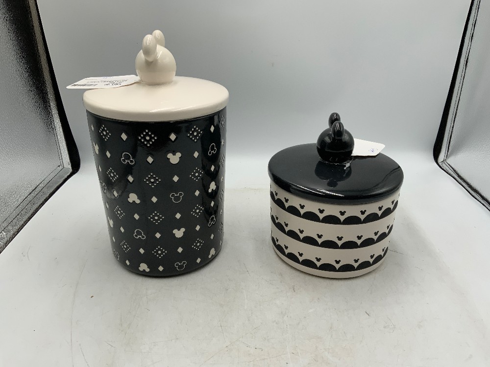 Set of 3 Mickey Canisters
