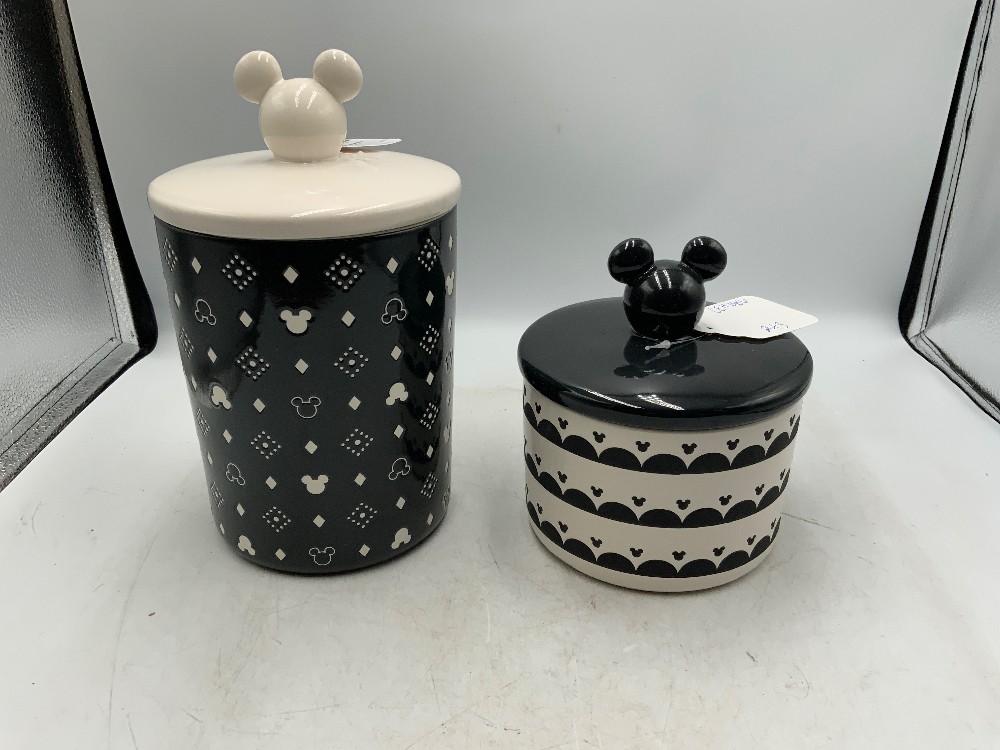 Set of 3 Mickey Canisters