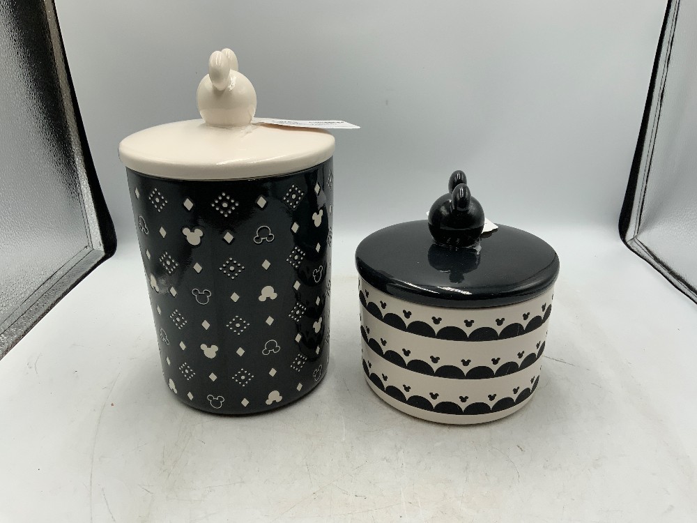 Set of 3 Mickey Canisters