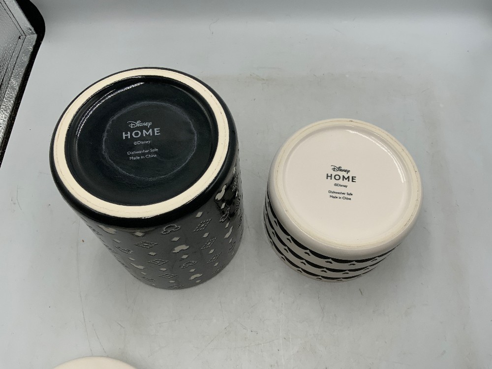 Set of 3 Mickey Canisters