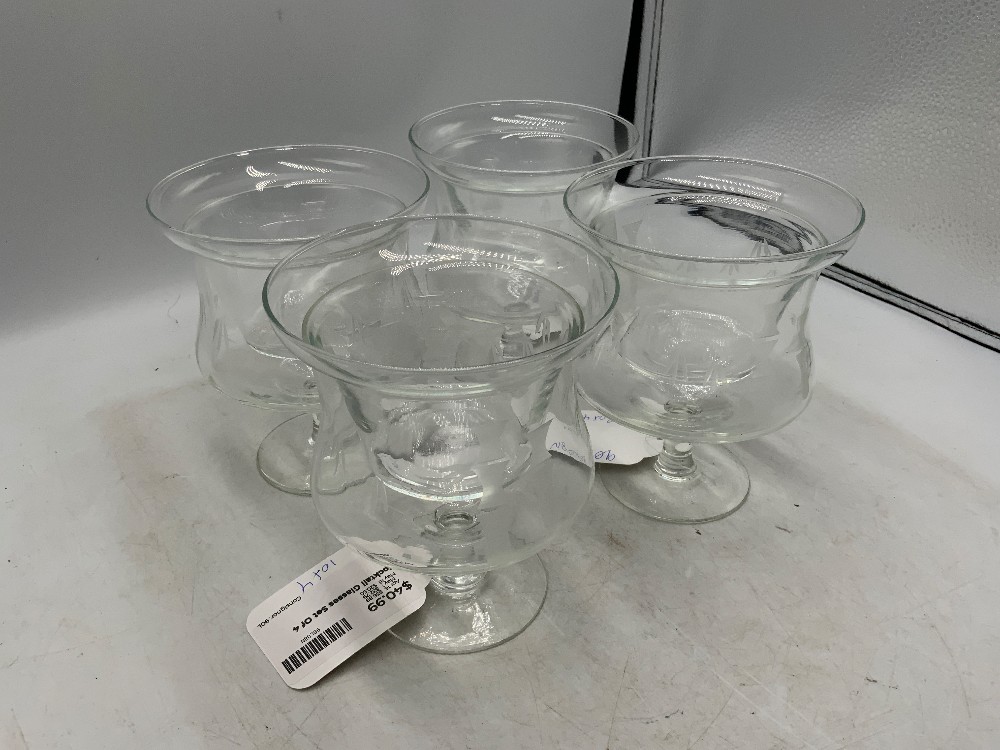 Cocktail Glasses Set Of 4