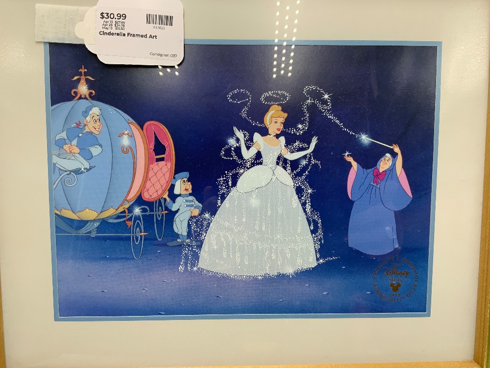 Cinderella Framed Art