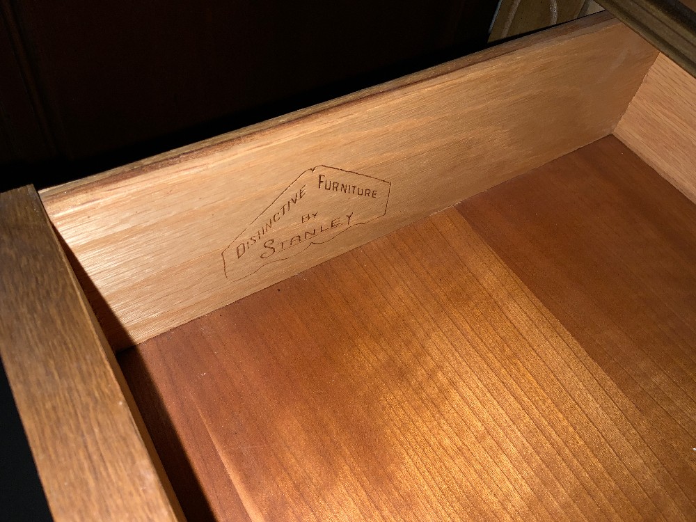 Dark Wood China Hutch