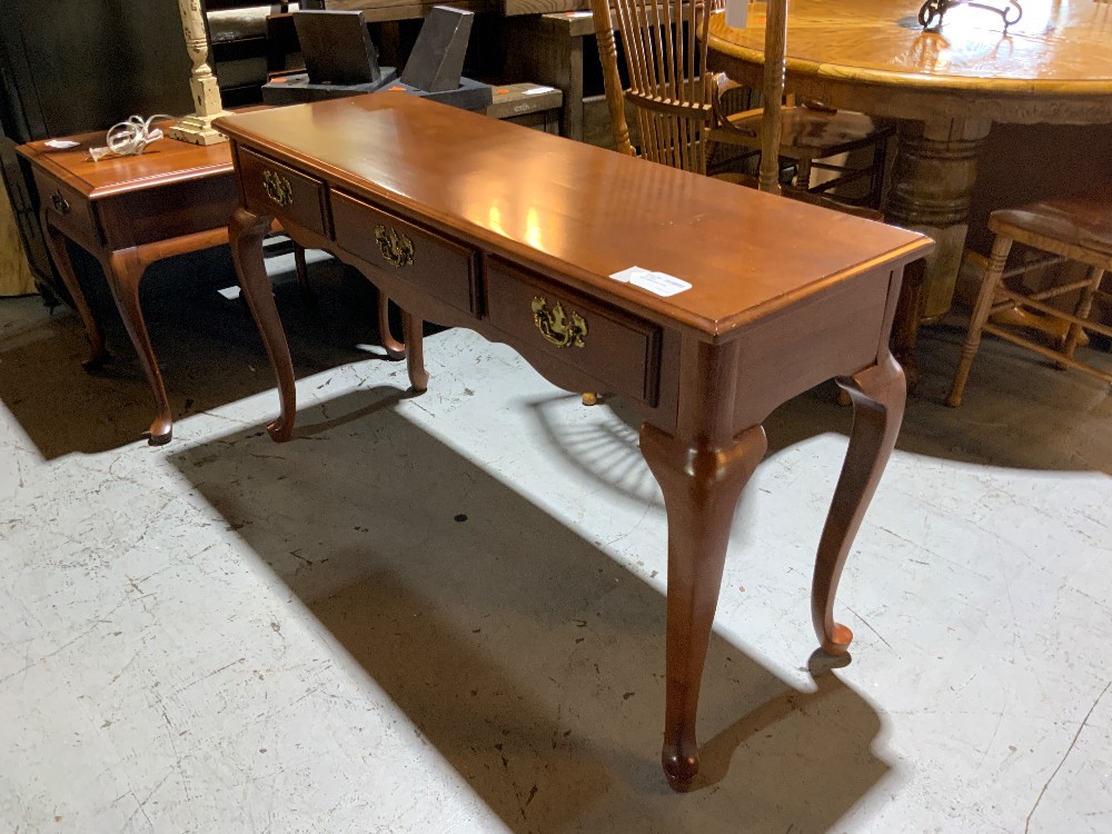 Dark Wood Sofa Table