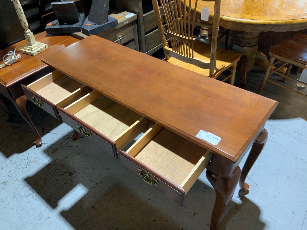 Dark Wood Sofa Table