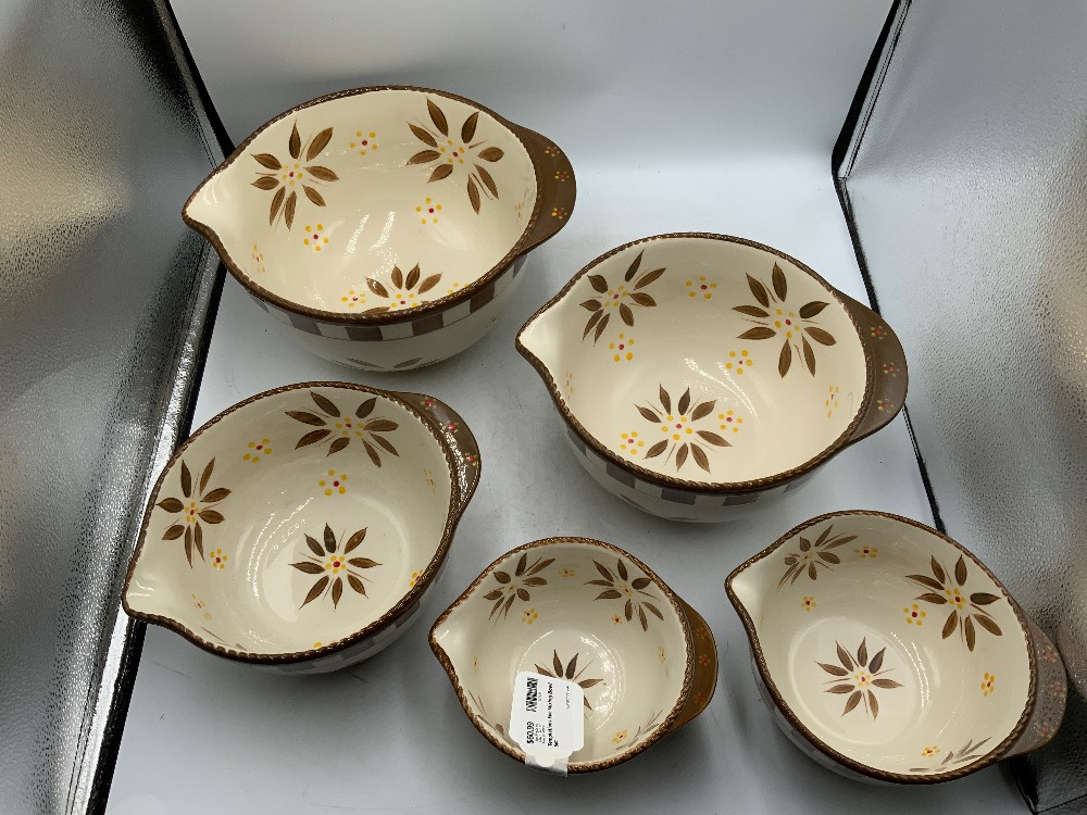 Temptations 5pc Mixing Bowl Set